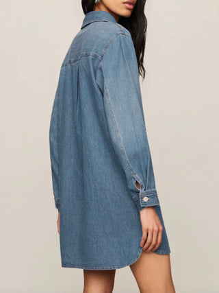 Lucie Denim Shirt Dress