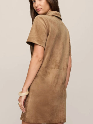 Leone Suede Mini Dress