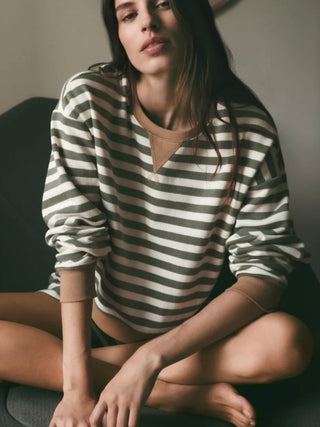 Low Key Stripe Sweatshirt