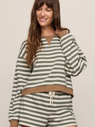 Low Key Stripe Sweatshirt