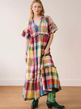 Harbor Plaid Charlotte Dress