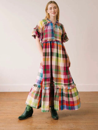 Harbor Plaid Charlotte Dress