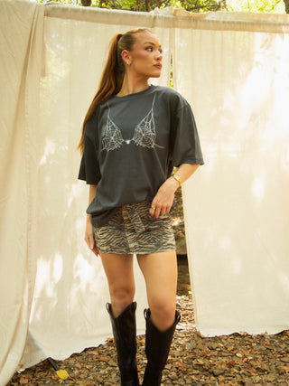 Spooky Bikini Oversized Tee