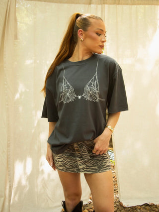 Spooky Bikini Oversized Tee