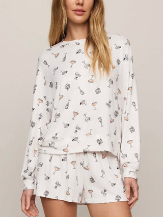 Ella Cocktail LS Top