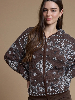 West Texas Bandana Cardigan