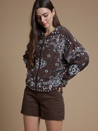 West Texas Bandana Cardigan