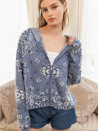 West Texas Bandana Cardigan