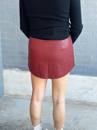 My Girl Skort Dark Rose