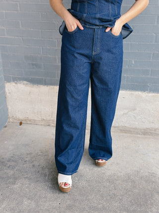 Indigo Denim Set