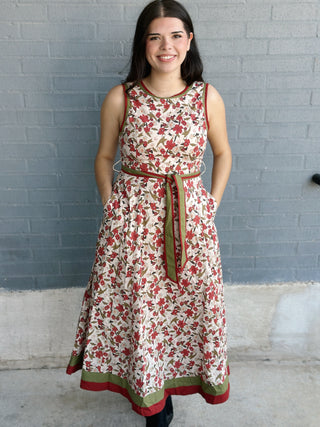 Ophelia Dress Ecru