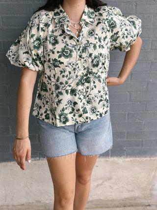 My Maria Top Green