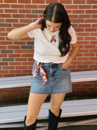 Game Day Bear Baby Tee