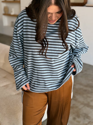 Striped Sky Top