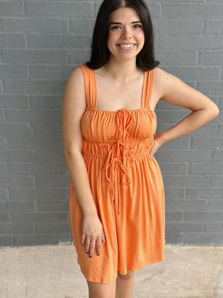 On My Mind Dress Orange