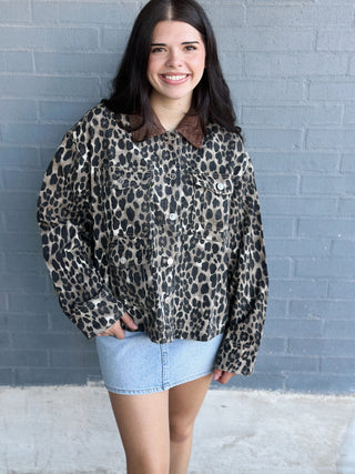 Munchkin Leopard Jacket