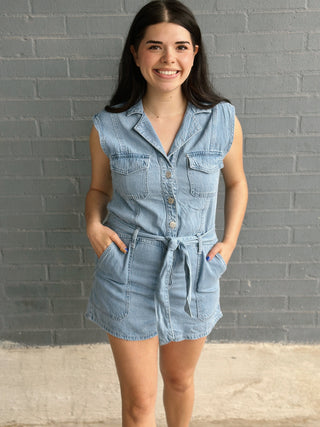 Dash Twill Romper