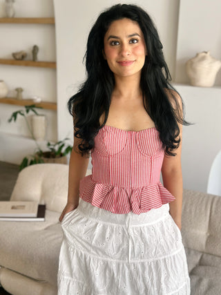 Melly Striped Tube Top