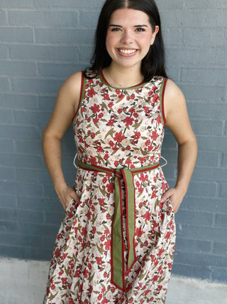 Ophelia Dress Ecru