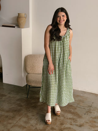 Lyla Gingham Dress