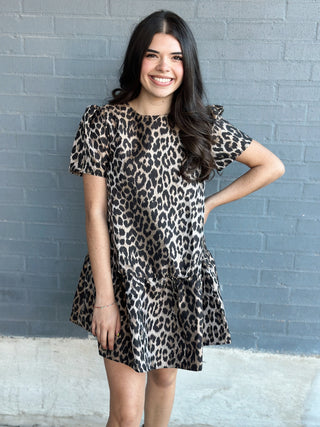 Claire Dress Leopard