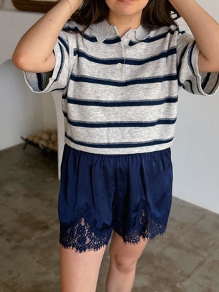 Striped Rugby Polo