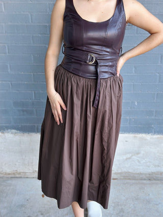Cool Cat Midi Dress