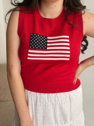 Glory Days Sweater Crop