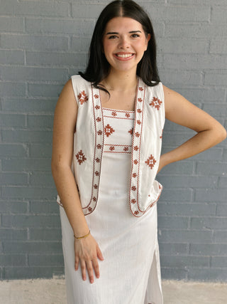 Warm Horizon Midi Dress