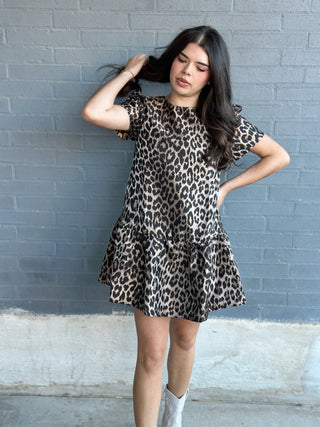 Claire Dress Leopard