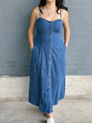Angel Eyes Midi Dress
