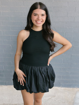 Hollywood Walk Dress Black