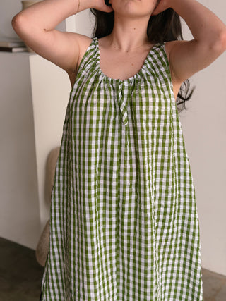 Lyla Gingham Dress