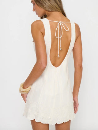 Ciao Mini Dress White Eyelet