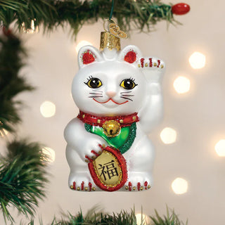 Lucky Cat Ornament