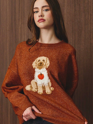 Pumpkin Doodle Sweater