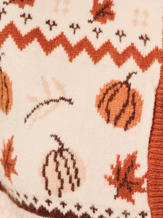 Pumpkin Play Sweater Vest