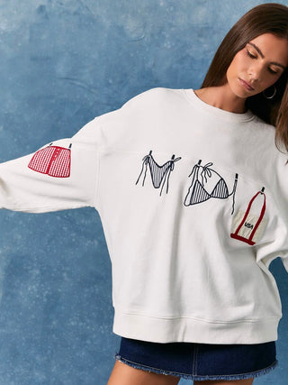 Star Spangled Sweatshirt