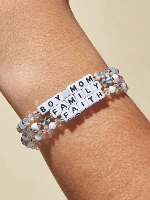 Personalized Memory Bracelet Engraved Phrase Quote or Words | Silver Hand  Stamped Family Jewelry – NamePlateDepot